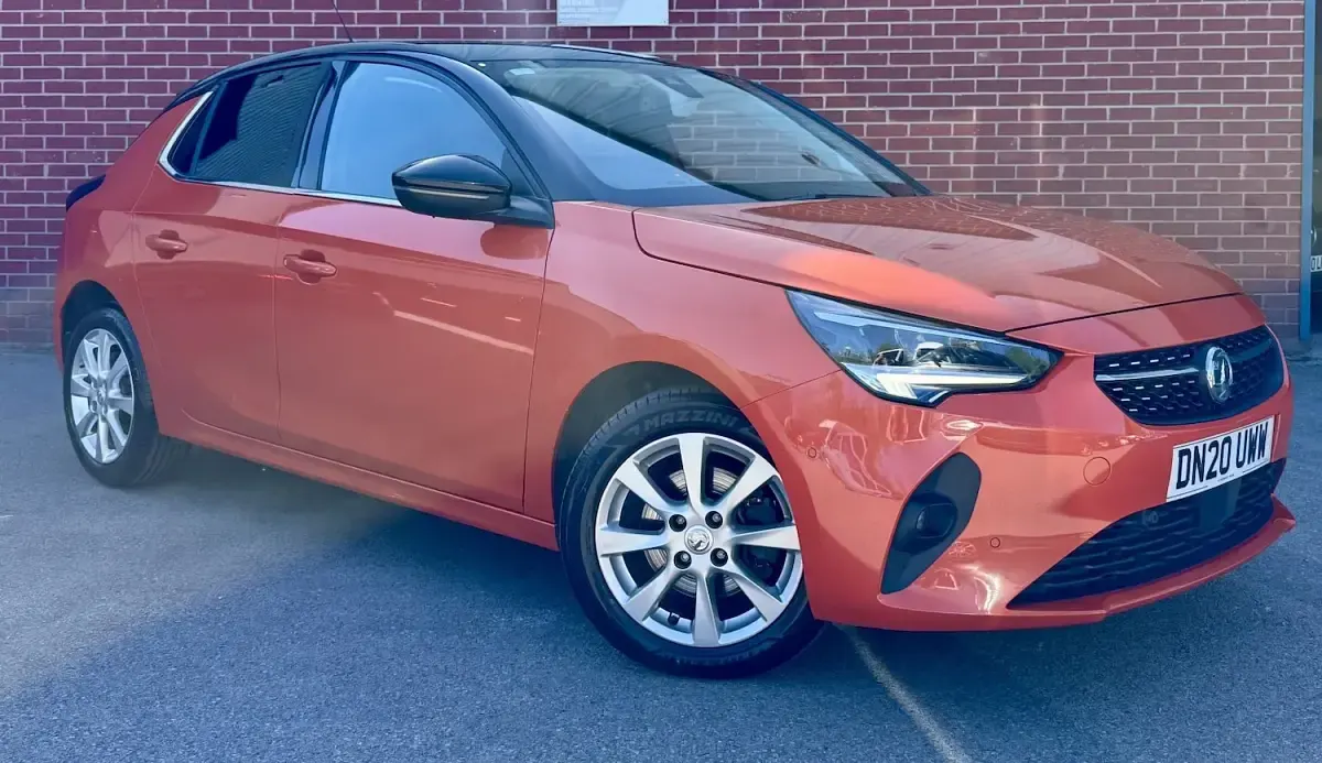 Used Vauxhall Corsa Elite 100 HP (73 kW) 2020 Orange Hatchback