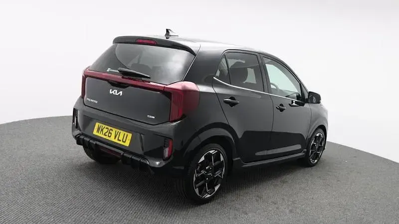New Kia Picanto GT-Line 68 HP (50 kW) 2026 Black Hatchback
