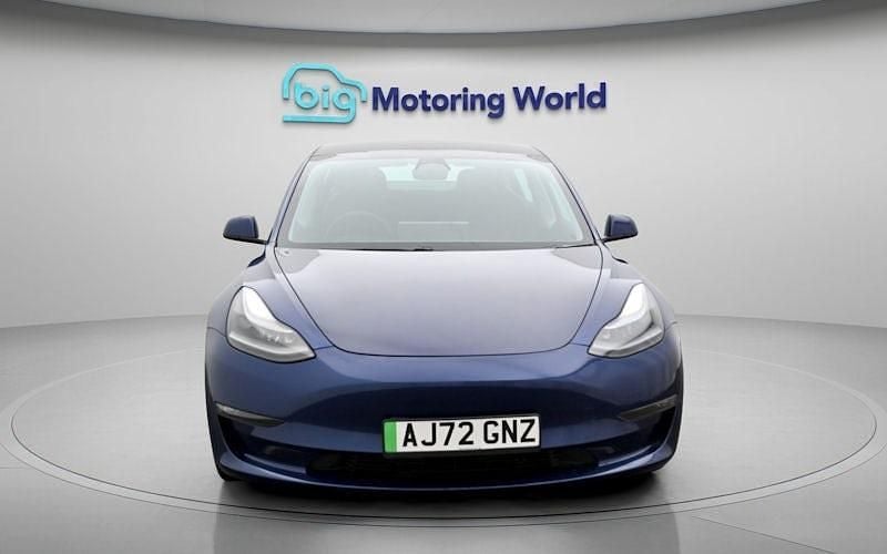 Usado Tesla Model 3 Long Range AWD 366 kW (498 HP) 2022 Azul Sedan