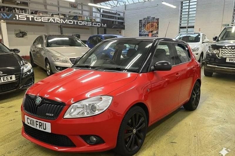 Used Skoda Fabia vRS 2011 Red Hatchback