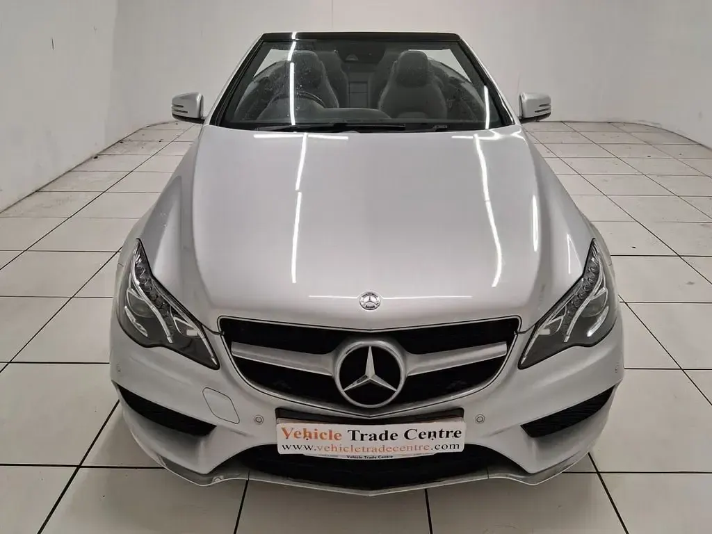 Second-hand Mercedes E250 AMG line 204 CP (150 kW) 2015 Argintiu Cabrio