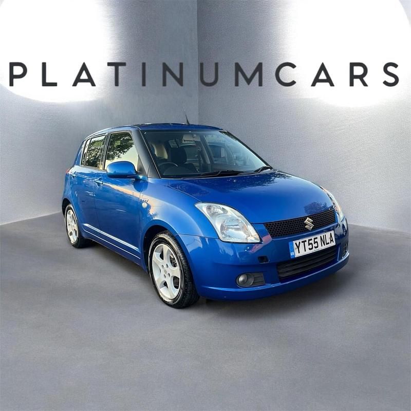 Used Suzuki Swift GLX 102 HP (75 kW) 2005 Blue Hatchback
