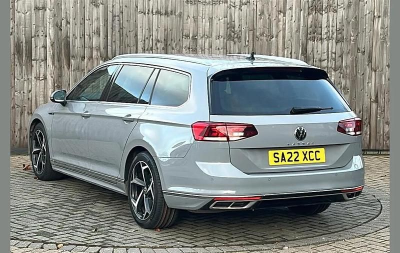 Grey Used 2022 VW Passat R-line Estate | £23,799 (Expensive) - Image 1/4