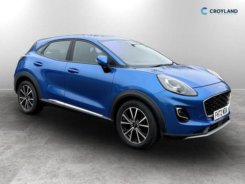 Used Ford Puma Titanium 2023 Blue Hatchback