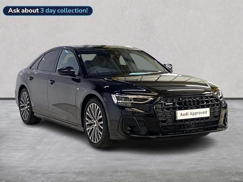Black Used 2025 Audi A8 Black Edition Sedan | £64,998 (Fair price) - Image 1/4