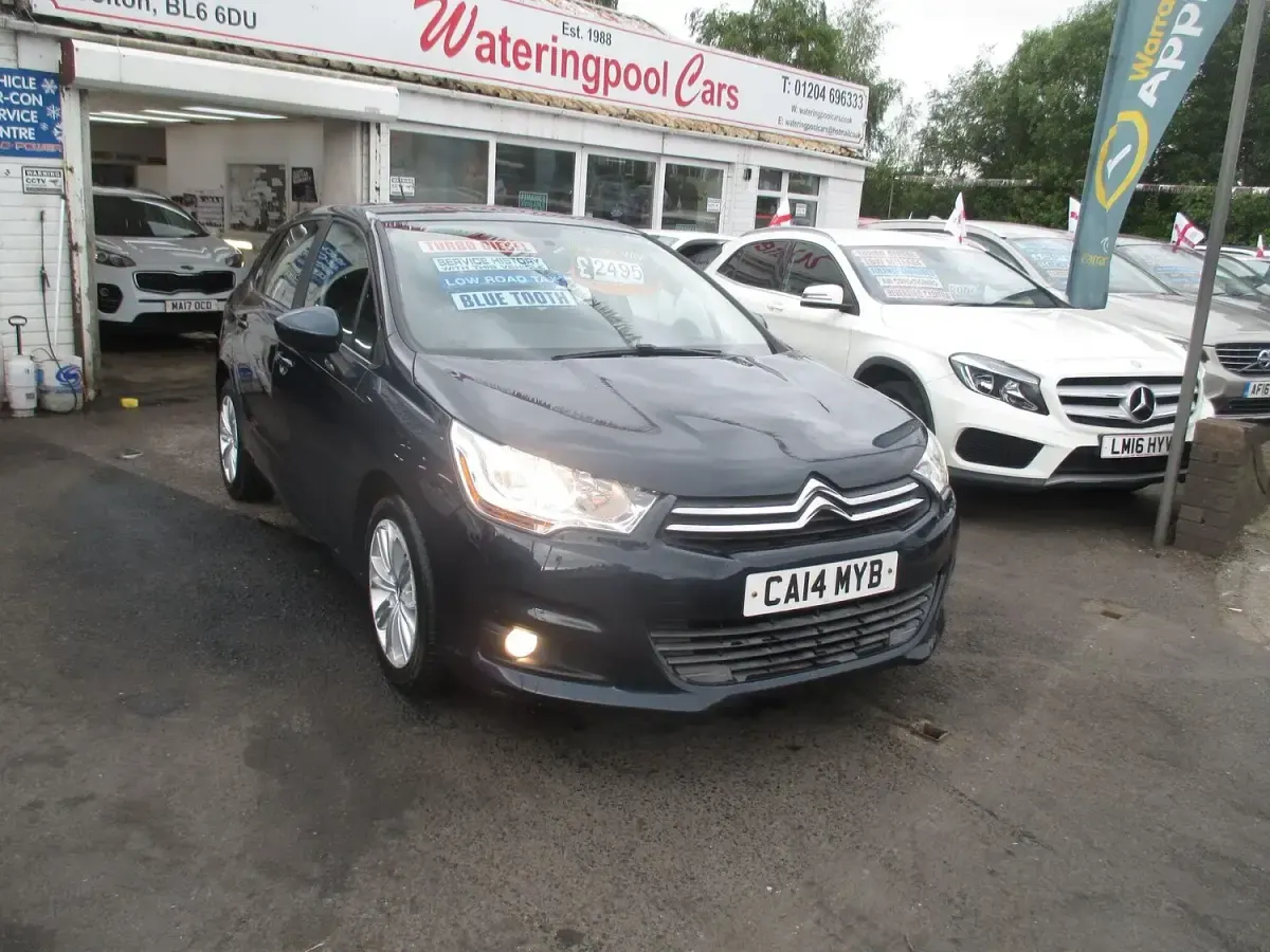 Used Citroën C4 VTR Sport 2014 Blue Hatchback