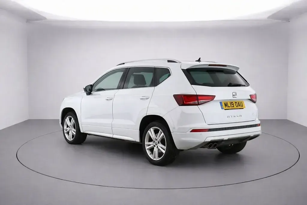 Begagnad Seat Ateca FR 150 HK (110 kW) 2019 Vit SUV