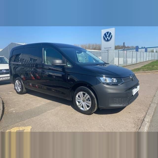 Black New 2025 VW Caddy Maxi Business MPV | £22,990 (Good price) - Image 1/3