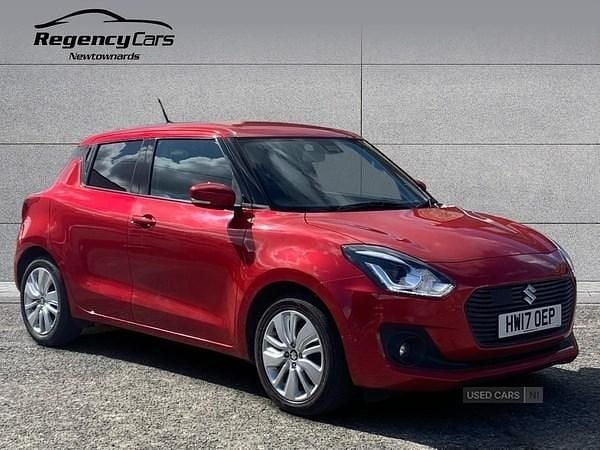 Red Used 2017 Suzuki Swift SZ5 Hatchback | £11,695 (Fair price) - Image 1/3