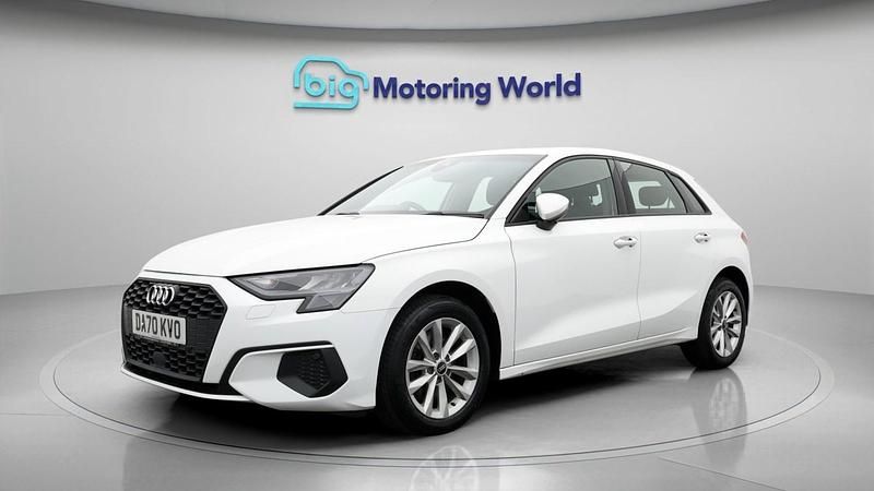 Used Audi A3 Sportback 2021 White Hatchback