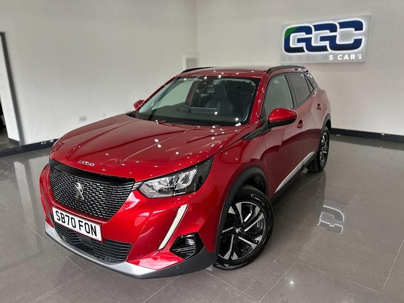 Red Used 2020 Peugeot 2008 Allure Premium SUV | £14,895 (Fair price) - Image 1/4
