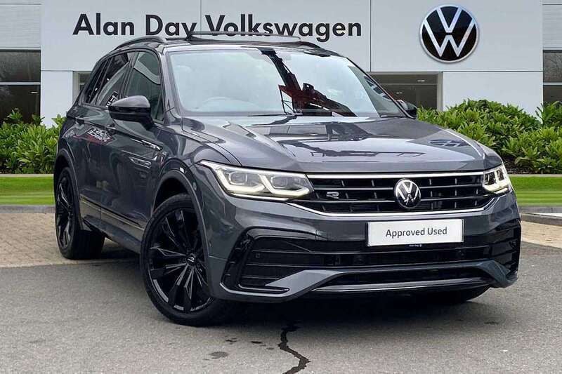 Grey Used 2024 VW Tiguan Black Edition SUV | £33,660 (Fair price) - Image 1/4