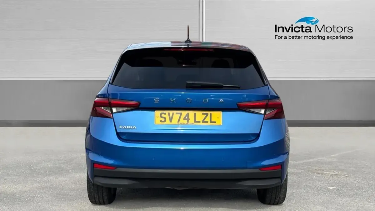 Used Skoda Fabia SE L 116 HP (85 kW) 2024 Blue Hatchback