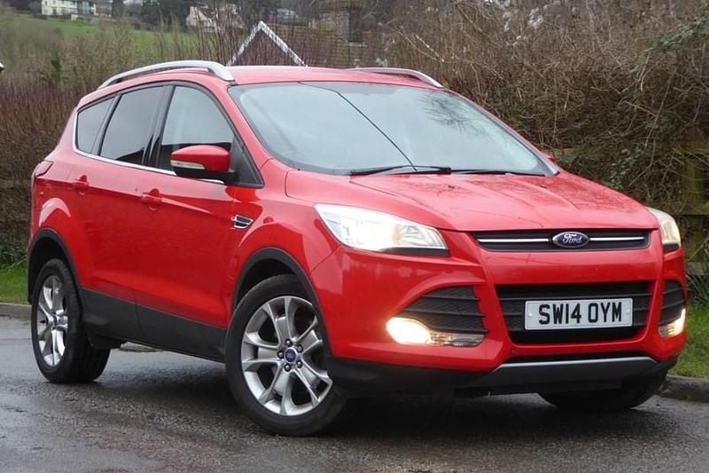 Used Ford Kuga Zetec 2014 Red SUV