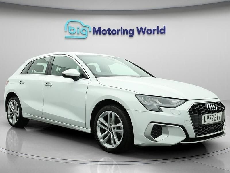White Used 2023 Audi A3 e-tron Sport Hatchback | £18,500 (Super price) - Image 1/4