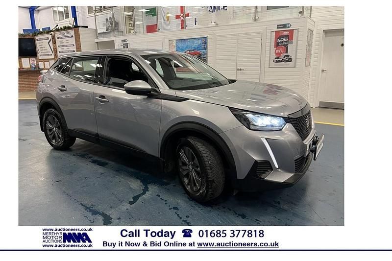 Grey Used 2021 Peugeot 2008 Active Premium SUV | £9,008 (Fair price) - Image 1/4