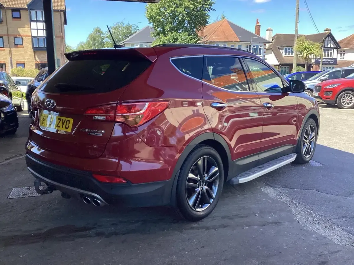 Used Hyundai Santa Fe Premium SE 2014 Red SUV