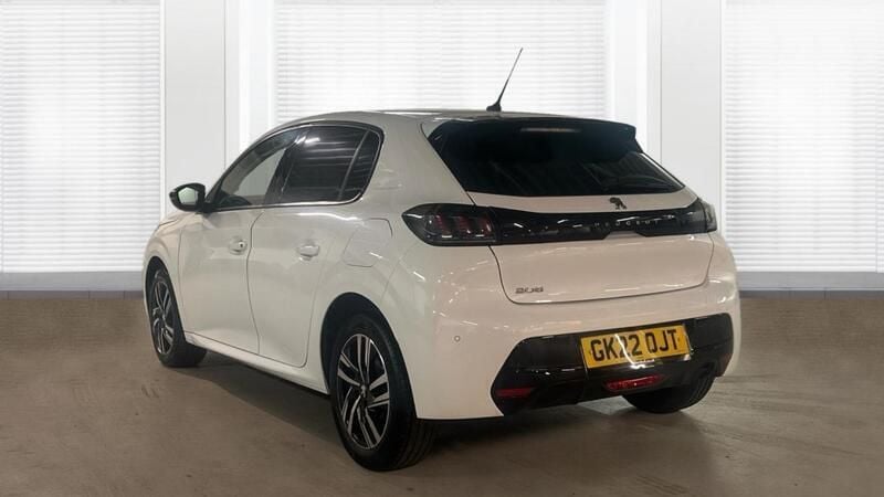 White Used 2022 Peugeot 208 Allure Premium Hatchback | £13,195 (Fair price) - Image 1/4