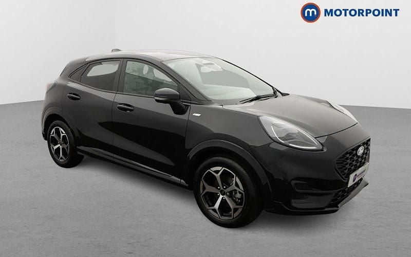 Black Used 2025 Ford Puma ST-Line Hatchback | £20,299 (Fair price) - Image 1/4