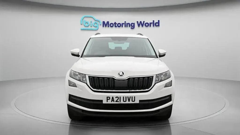 Used Skoda Kodiaq SE 150 HP (110 kW) 2021 White SUV