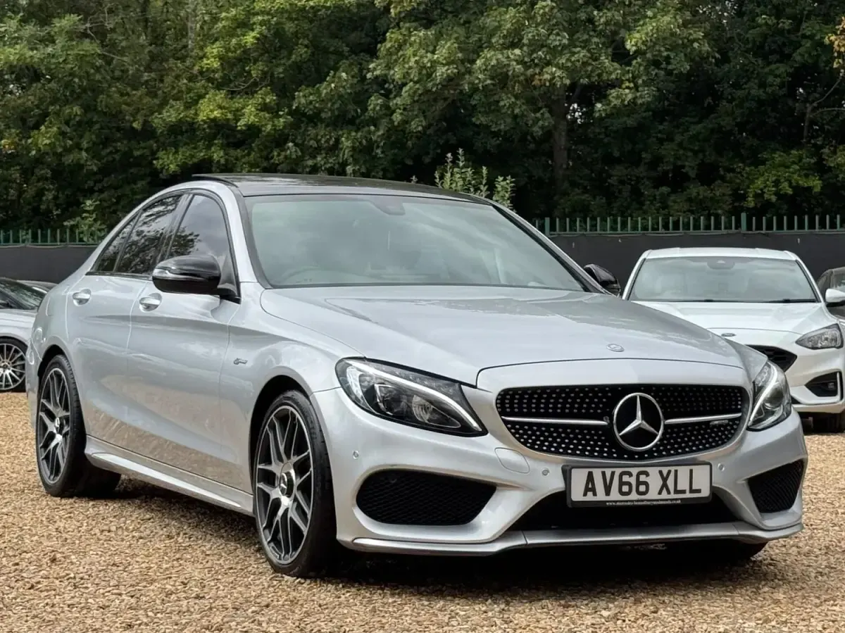 Used Mercedes C43 AMG Premium 361 HP (265 kW) 2016 Silver Sedan