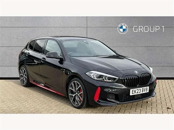 Black Used 2023 BMW 128 Comfort Edition Hatchback | £24,850 (Fair price) - Image 1/4