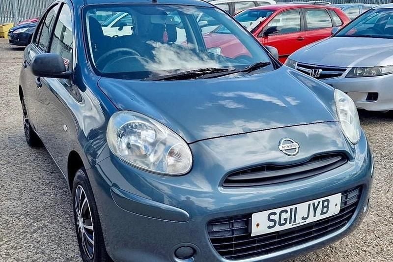 Silver Used 2011 Nissan Micra Visia Hatchback | £1,950 (Fair price) - Image 1/1