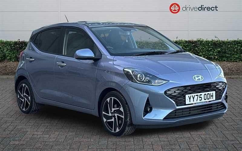 Blue New 2025 Hyundai i10 Premium Hatchback | £16,749 (Fair price) - Image 1/4