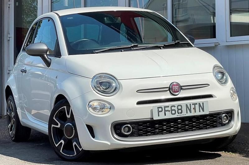 Used Fiat 500 S 69 HP (50 kW) 2018 White Hatchback