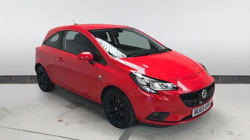 Used Vauxhall Corsa 75 HP (55 kW) 2019 Red Hatchback
