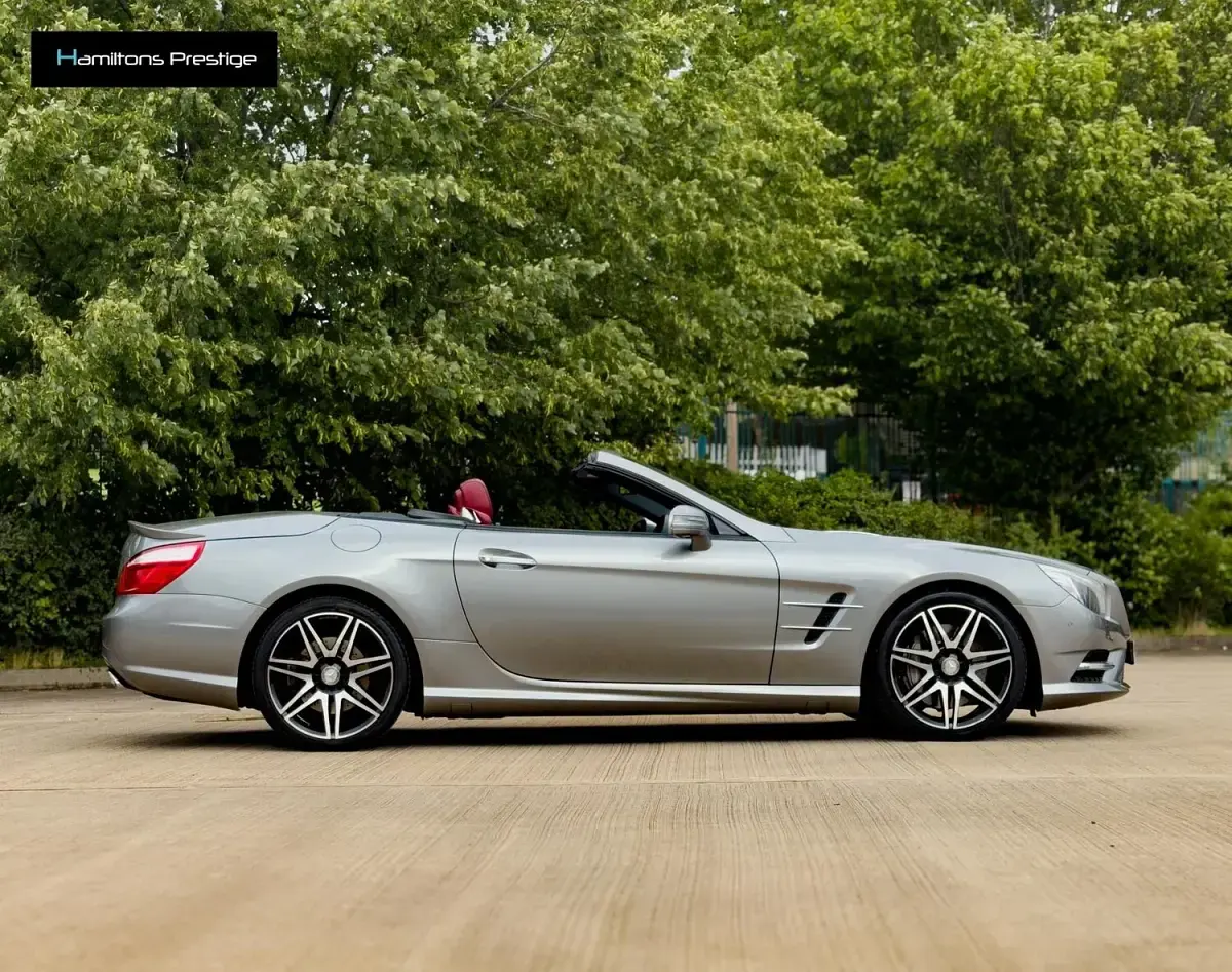 Used Mercedes SL350 AMG 306 HP (225 kW) 2014 Silver Cabriolet