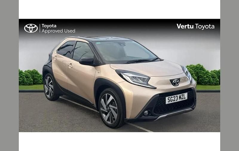 Beige Used 2023 Toyota Aygo X SUV | £13,980 - Image 1/4