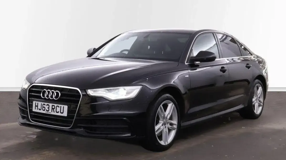 Used Audi A6 S-Line 2014 Black Sedan