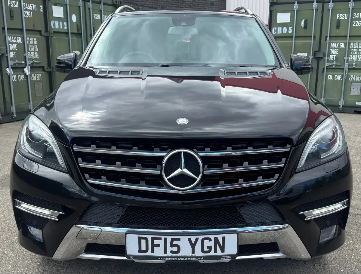 Used Mercedes ML250 AMG line 201 HP (147 kW) 2015 Black SUV