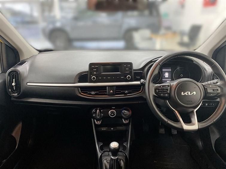 Used Kia Picanto 2023 Yellow Hatchback