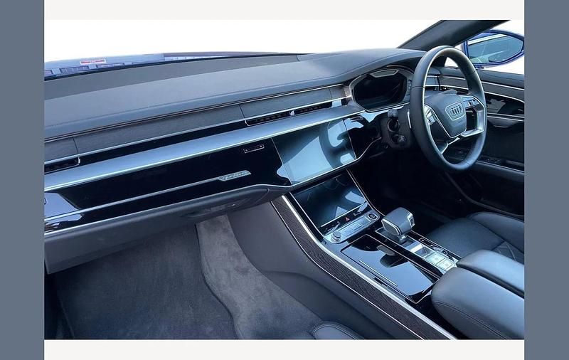 Used Audi A8L S-Line 286 HP (210 kW) 2022 Blue Sedan