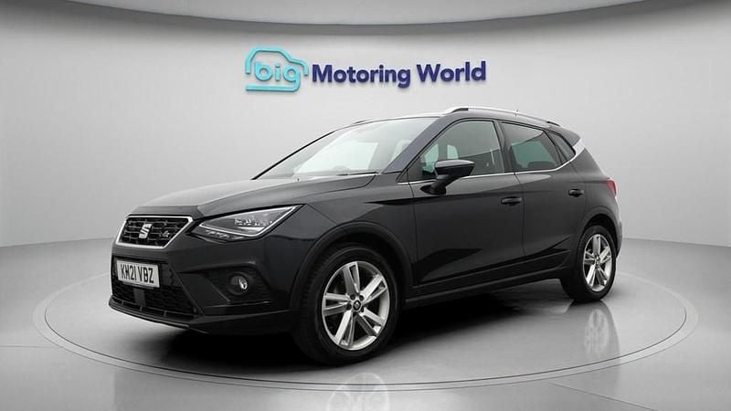 Used Seat Arona FR 110 HP (80 kW) 2021 Black SUV