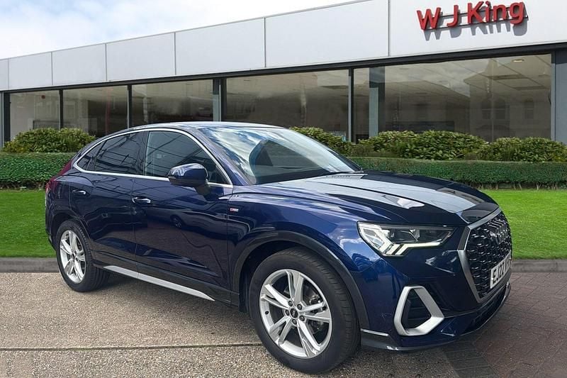 Navarra blue Used 2022 Audi Q3 Sportback S-Line SUV | £22,995 (Fair price) - Image 1/3