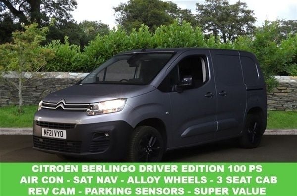 Grey Used 2021 Citroën Berlingo MPV | £9,300 (Fair price) - Image 1/1