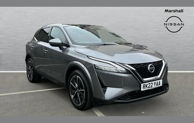 Grey Used 2022 Nissan Qashqai Tekna SUV | £20,895 (Fair price) - Image 1/4