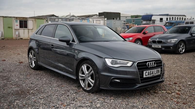 Grey Used 2015 Audi A3 S-Line Hatchback | £5,600 (A bit pricey) - Image 1/4