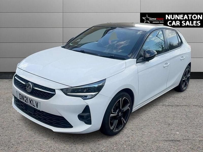 Used Vauxhall Corsa SRi 100 HP (73 kW) 2021 White Hatchback