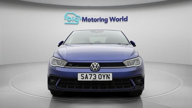 Used VW Polo R-line 95 HP (69 kW) 2023 Blue Hatchback