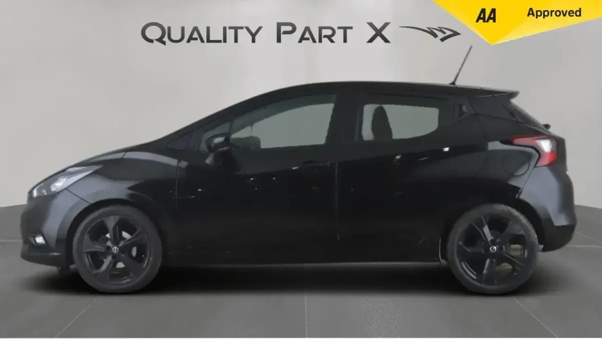 Second-hand Nissan Micra S 92 CP (67 kW) 2022 Negru Hatchback