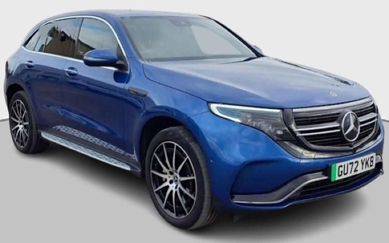 Blue Used 2022 Mercedes EQC400 AMG line SUV | £20,583 (Super price) - Image 1/1