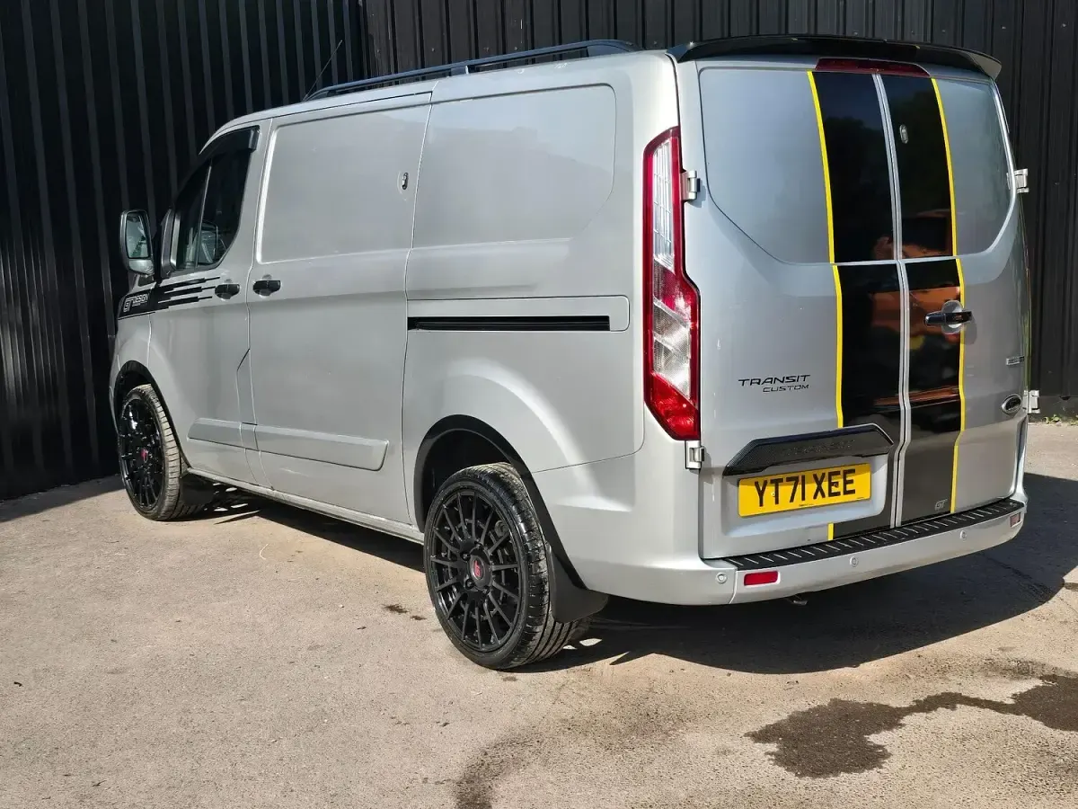 Used Ford Transit Custom 130 HP (95 kW) 2021 Silver Van