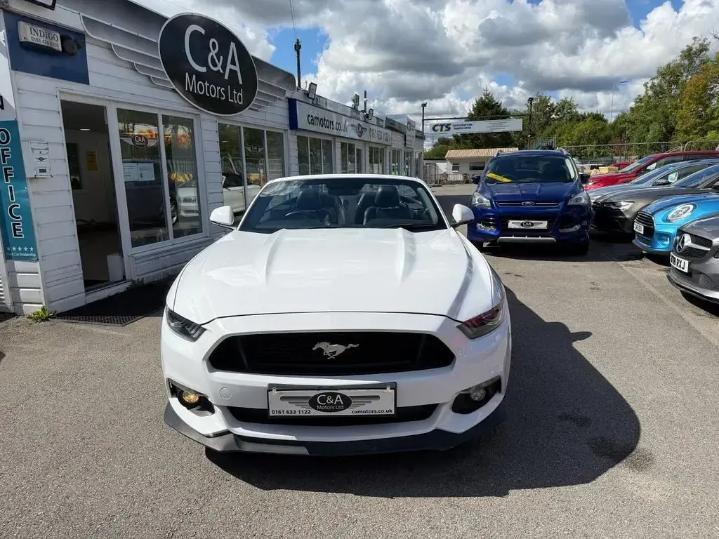 Used Ford Mustang GT Convertible 410 HP (301 kW) 2017 White Cabriolet