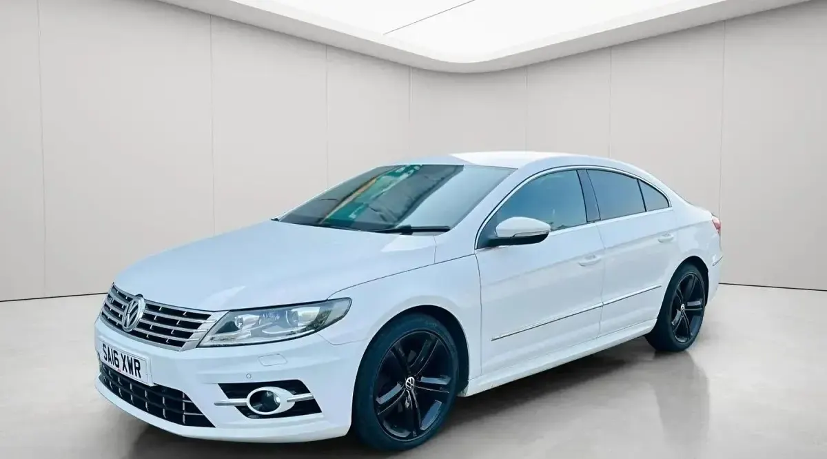 Used VW CC R-line 184 HP (135 kW) 2016 White Sedan