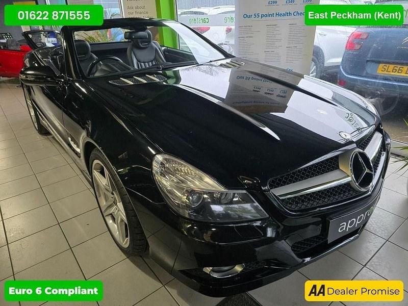 Used Mercedes SL350 315 HP (231 kW) 2009 Black Cabriolet