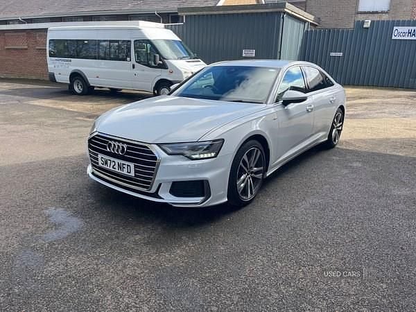 Used Audi A6 S-Line 204 HP (150 kW) 2023 White Sedan